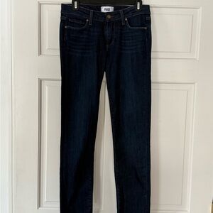 Paige Skyline Ankle Peg Jeans Size 28